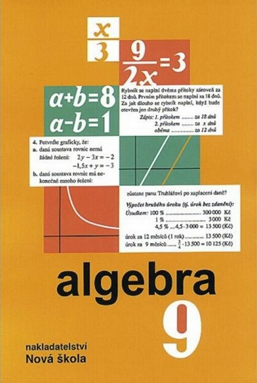 Algebra : učebnice pro 9. ročník