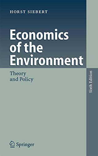 Economics of the environment : theory and policy