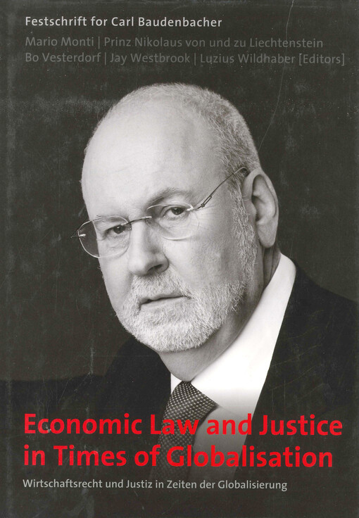 Economic law and justice in times of globalisation