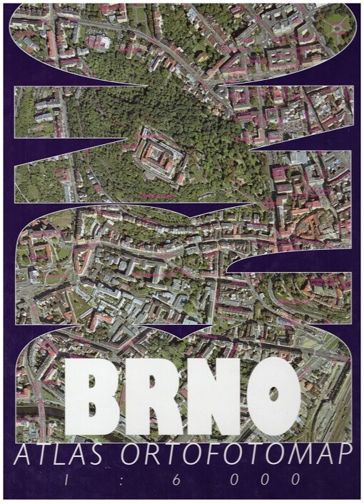 Brno atlas ortofotomap 1:6 000