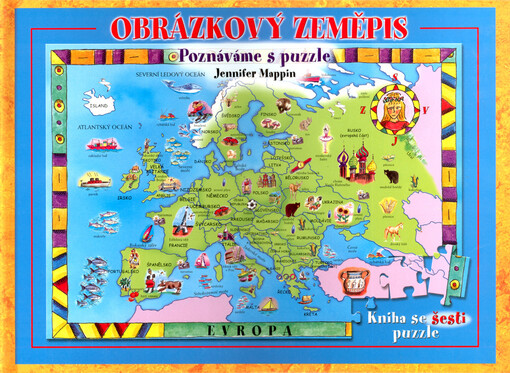 Obrázkový zeměpis : kniha se šesti puzzle