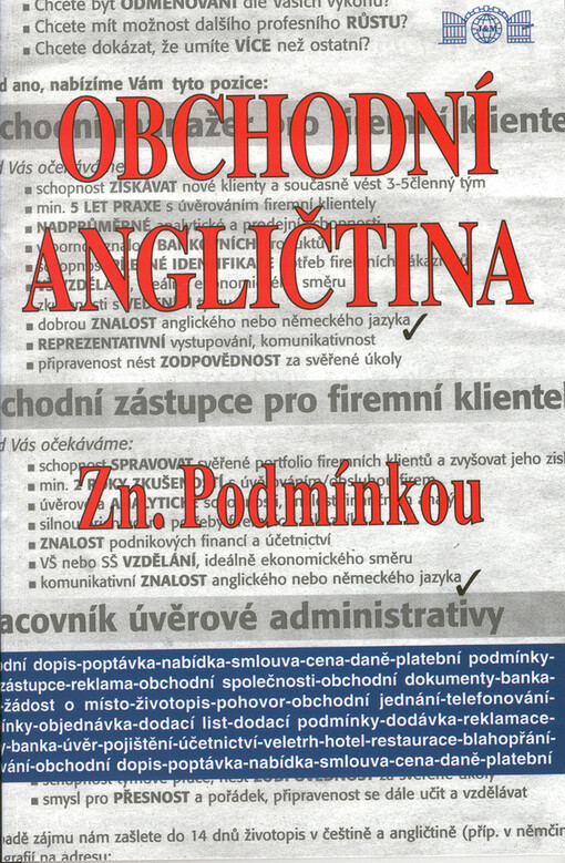 Obchodní angličtina: Zn. Podmínkou