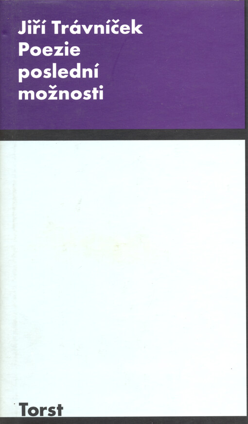 Poezie poslední možnosti