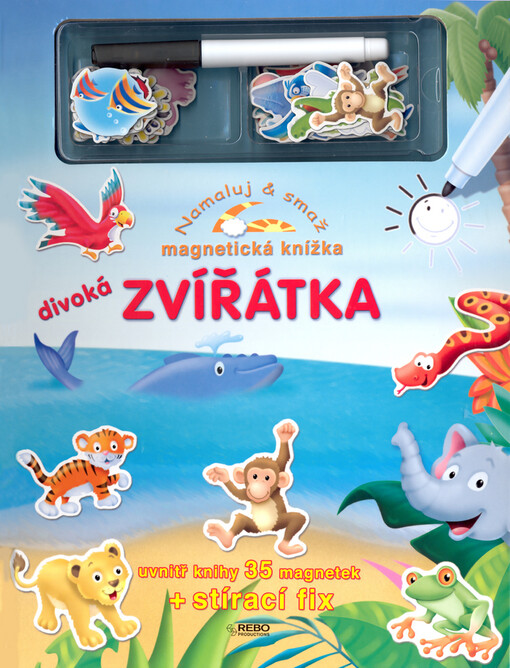 Divoká zvířátka : magnetická knížka