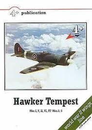 Hawker Tempest : Mks.I, V, II, VI, TT Mks.5,6 : world war II wings line