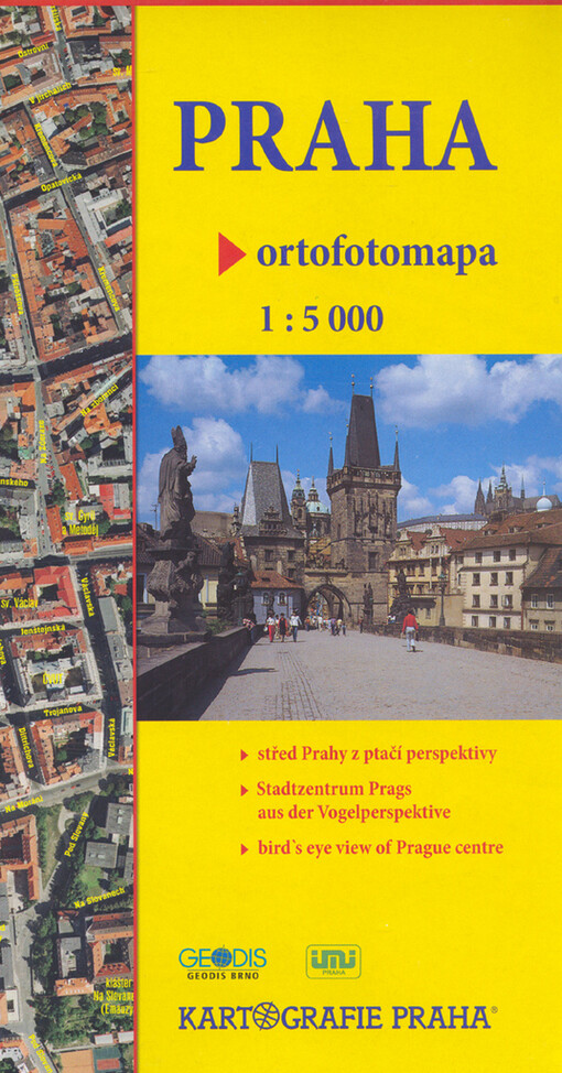 Praha ortofotomapa 1:5 000, 1. vyd.