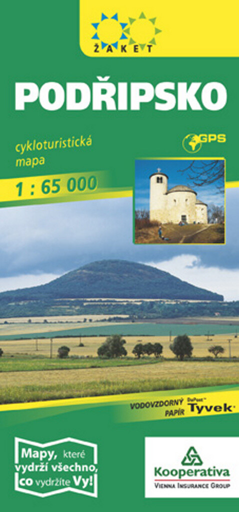 Podřipsko cykloturistická mapa 1:65 000