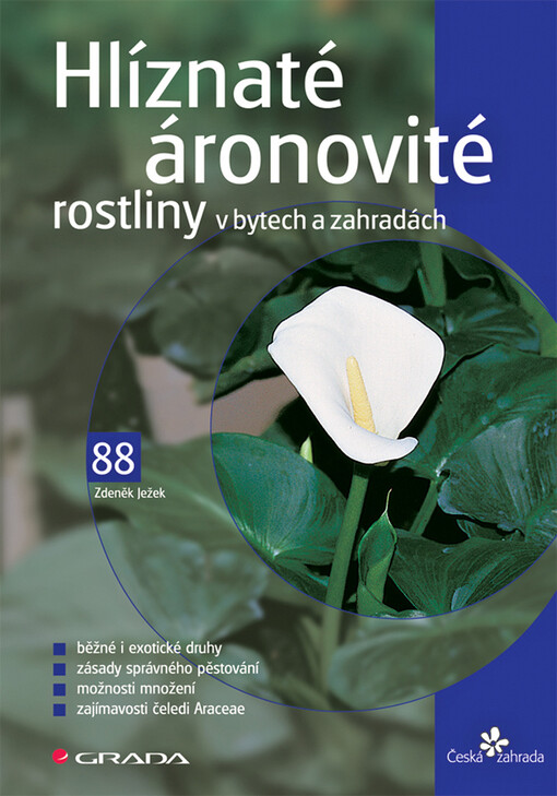Hlíznaté áronovité rostliny v bytech a zahradách