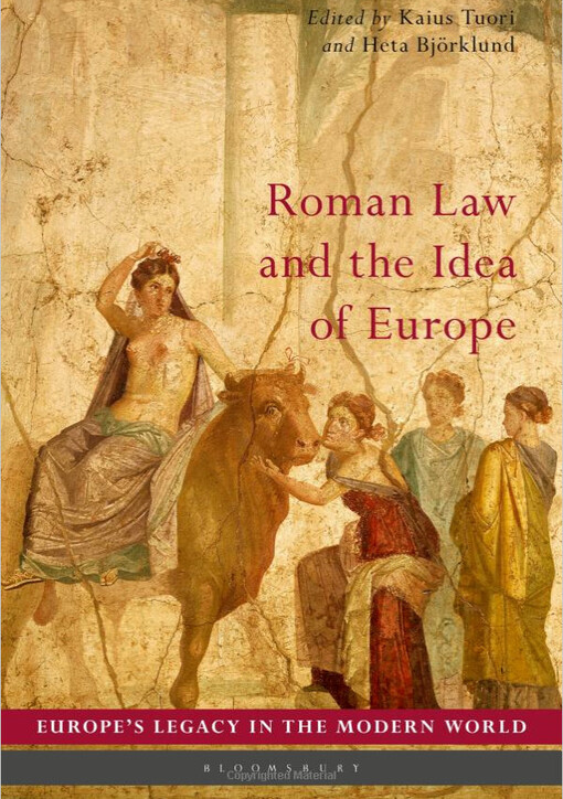 Roman law and the idea of Europe