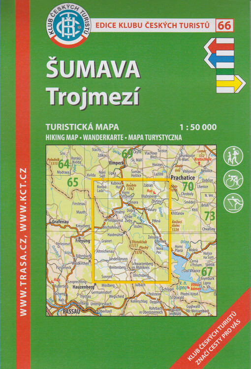 Šumava - Trojmezí turistická mapa 1:50 000, 4. vyd.