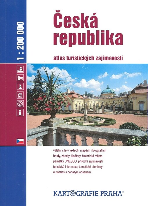 Česká republika atlas turistických zajímavostí 1:200 000