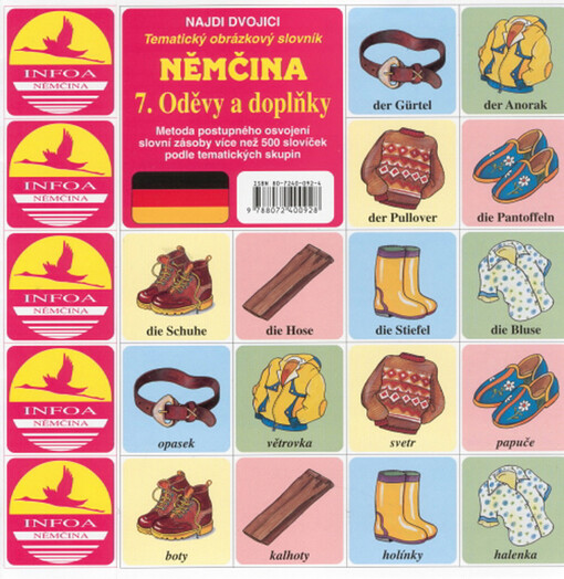 Němčina tematický obrázkový slovník