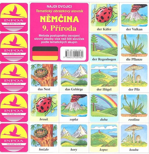 Němčina tematický obrázkový slovník, Díl 9