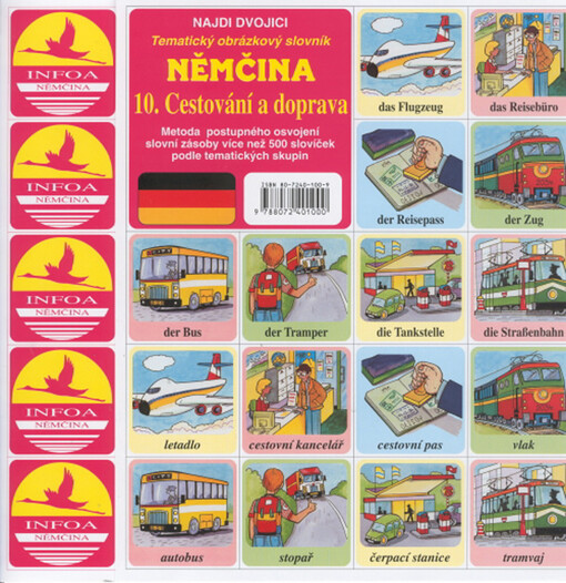 Němčina tematický obrázkový slovník, Díl 10
