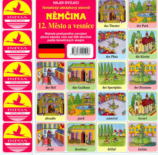 Němčina tematický obrázkový slovník, Díl 12