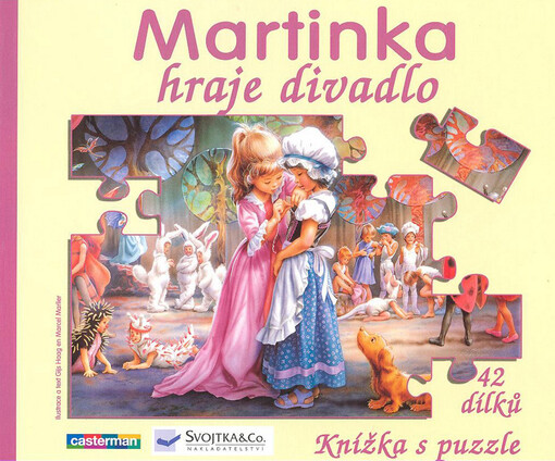 Martinka hraje divadlo : knížka s puzzle