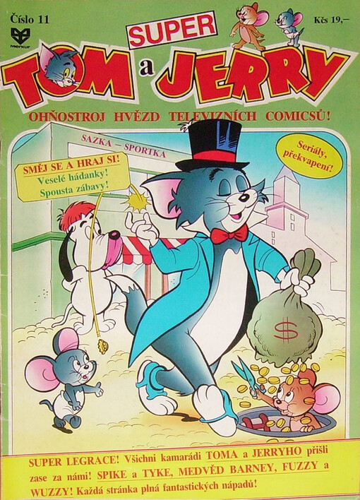 Tom a Jerry :super : ohňostroj hvězd televizních comicsů!, sv. 11