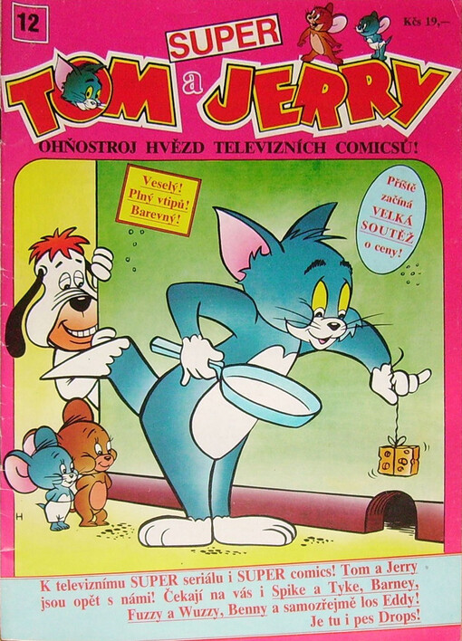 Tom a Jerry :super : ohňostroj hvězd televizních comicsů!, sv. 12