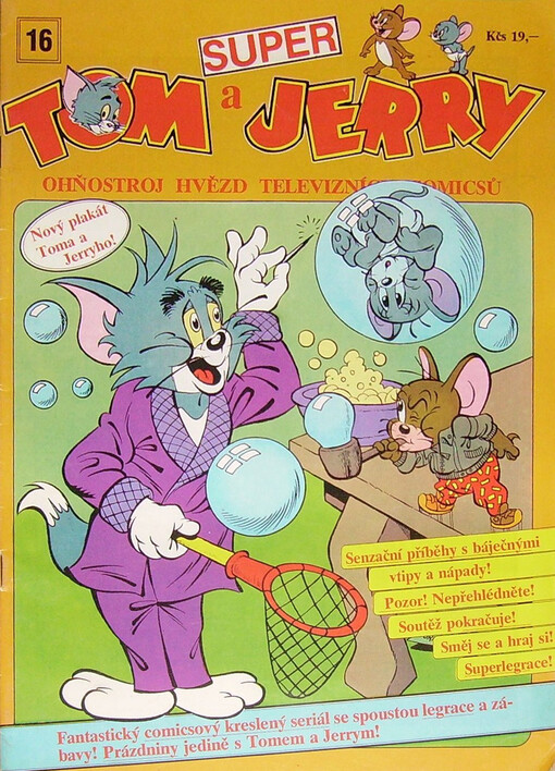 Tom a Jerry :super : ohňostroj hvězd televizních comicsů!, sv. 16