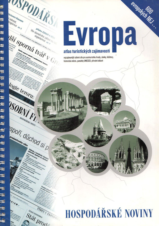 Evropa : atlas turistických zajímavostí