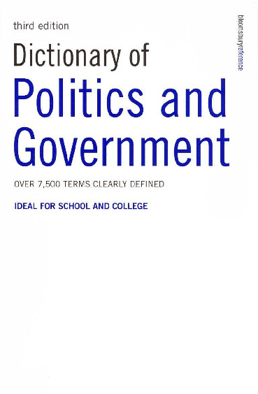 Dictionary of Politics and Government