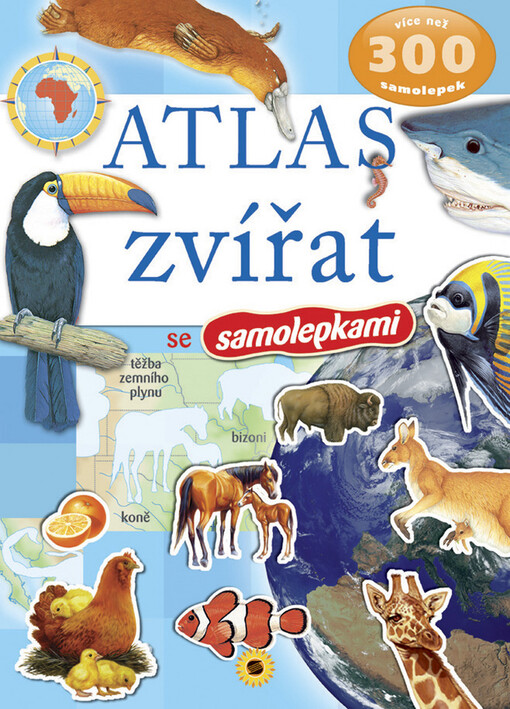 Atlas zvířat : se samolepkami