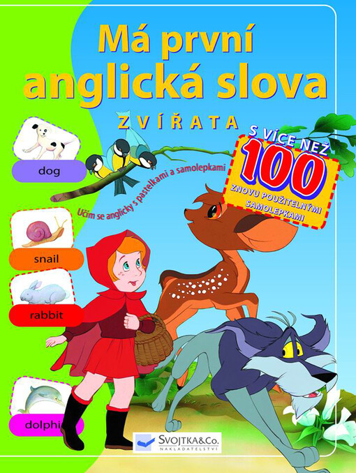 Má první anglická slova. Zvířata