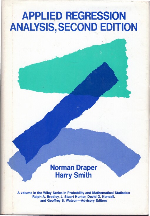 Applied Regression Analysis (Wiley Series in Probability and Statistics)