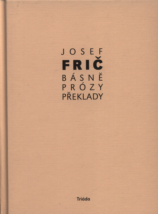 Básně, prózy, překlady