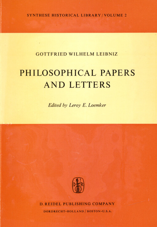 Philosophical papers and letters