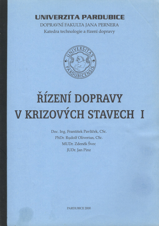 Řízení dopravy v krizových stavech I