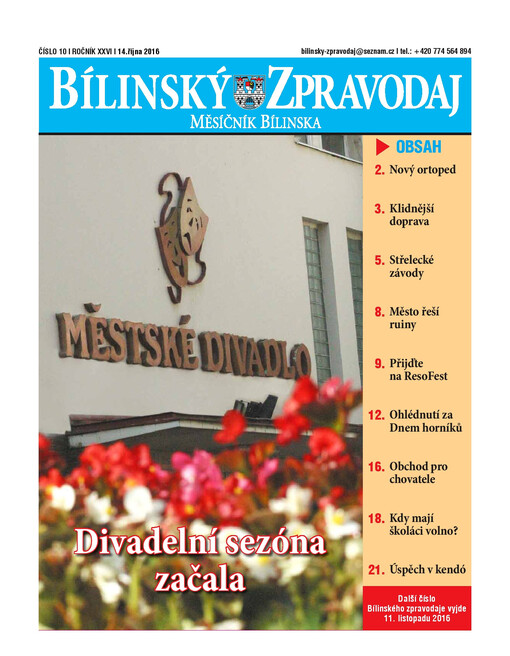 Bílinský zpravodaj : měsíčník Bílinska