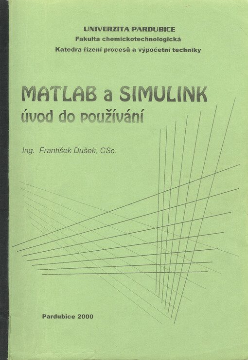 MATLAB a SIMULINK : úvod do používání