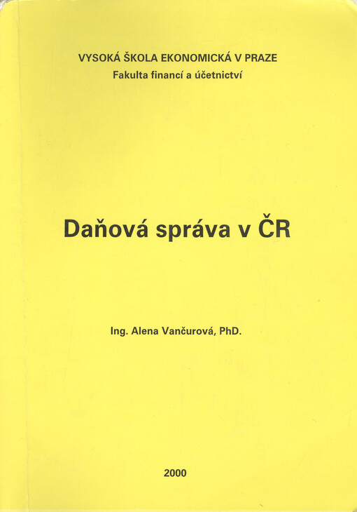 Daňová správa v ČR