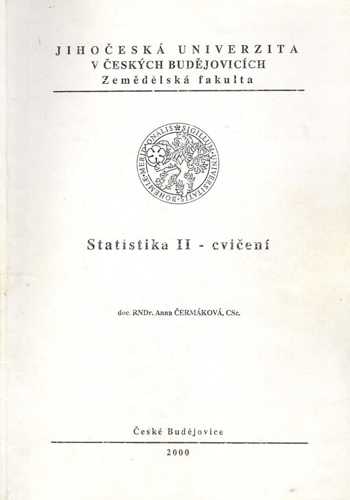 Statistika II - cvičení