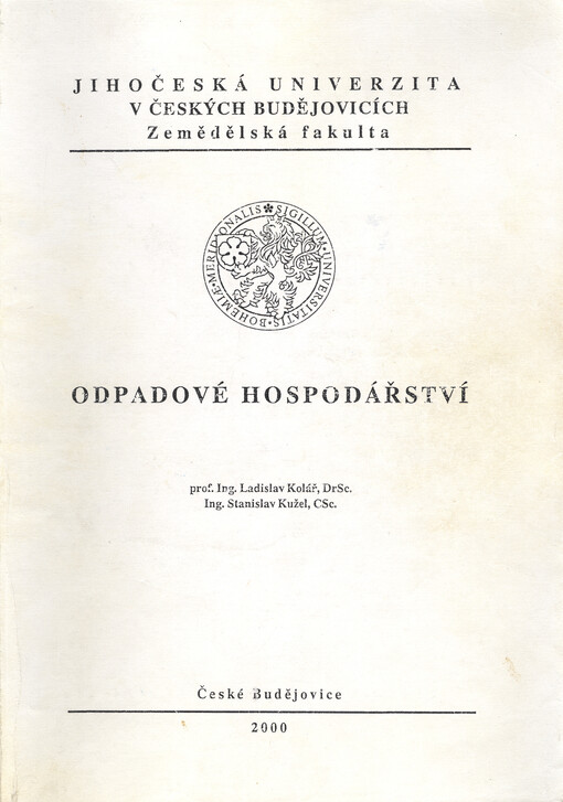 Odpadové hospodářství