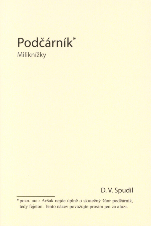 Podčárník