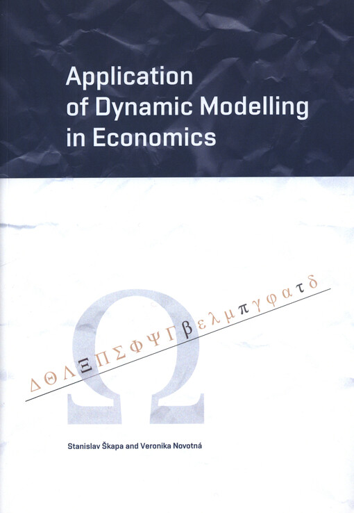 Application of dynamic modelling in economics