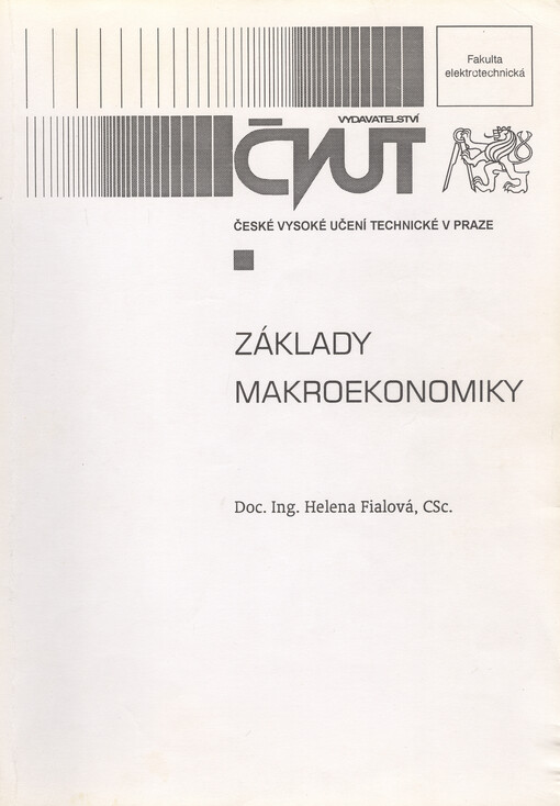 
  Základy makroekonomiky
  