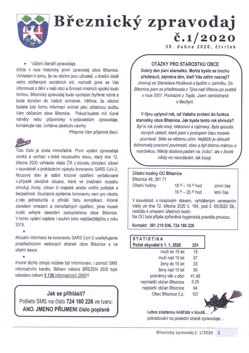 Březnický zpravodaj