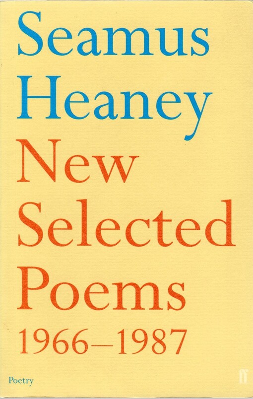 New selected poems 1966-1987