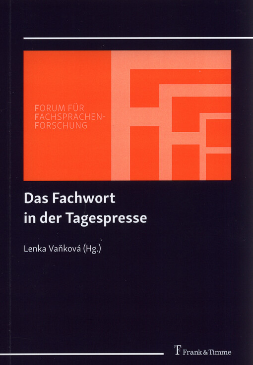 Das Fachwort in der Tagespresse