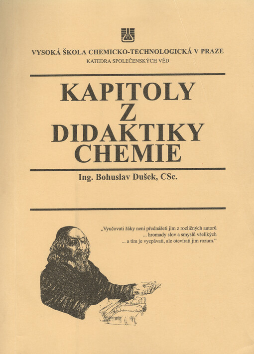 
  Kapitoly z didaktiky chemie
  