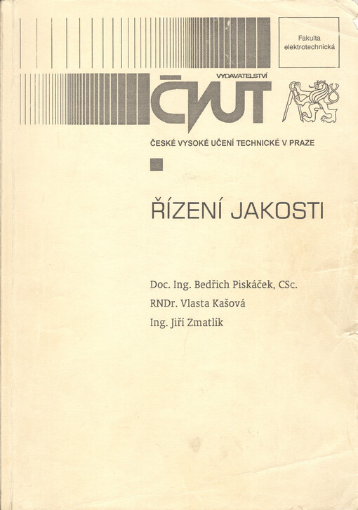 
  Řízení jakosti
  