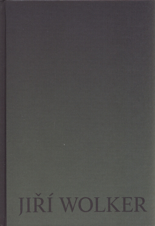 Jiří Wolker. 2, Jinošské verše