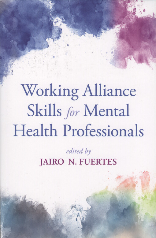 Working alliance skills for mental health professionals