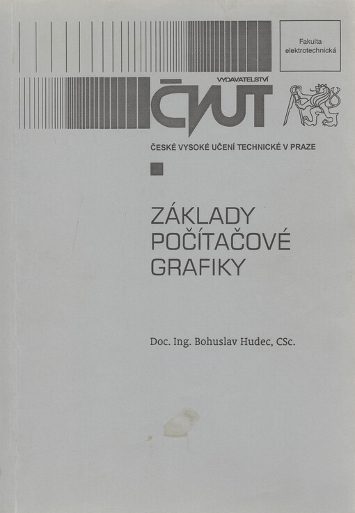 
  Základy počítačové grafiky
  
