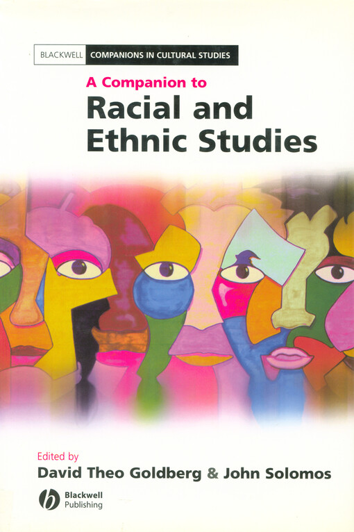 A companion to racial and ethnic studies