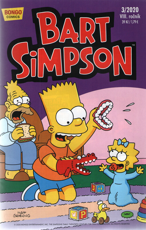 Simpsonovi - Bart Simpson. 3/2020