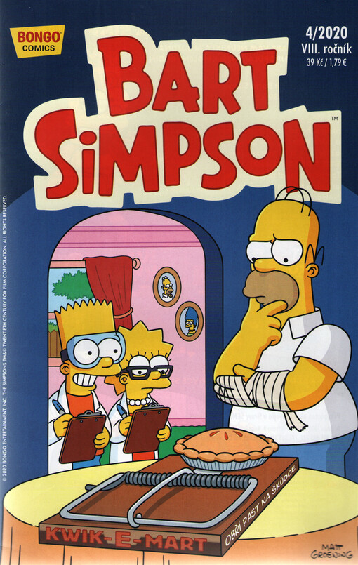 Simpsonovi - Bart Simpson. 4/2020